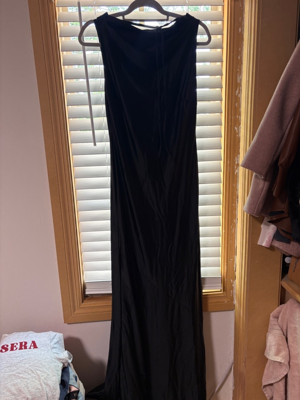 Elegant Black Sleeveless Maxi Dress